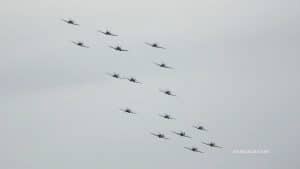 Goosebumps As Spitfire & Hurricane Flypast Thunders Over Duxford Airshow 2024