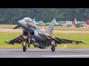 RAF Typhoon Mesmerizing Display @ RIAT