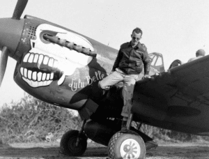 The Story of the Lone Pilot Who Takes on 60 Enemy Planes With His P-40 Warhawk