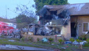 Plane Crash Sparks Fires and Forces Evacuation in San Diego Neighborhood