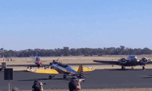 See This Action-Packed Temora Air Show Highlights Featuring WWII’s Iconic Spitfire & Mustang