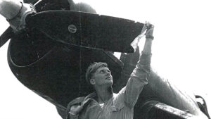 When a Corsair Pilot Destroyed an Aircraft With His Propeller