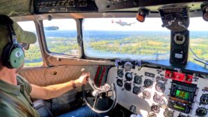 Front Row Seat In A Douglas C-47!