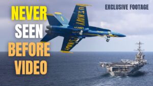 Inside the Only Carrier Landing in Blue Angels History