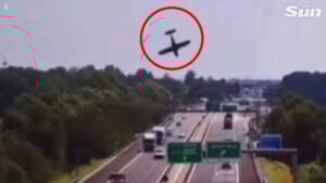 Plane Nosedives Into Italian Highway, Killing Two in Fiery Crash