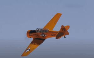 Watch the North American SNJ-5 Texan, Spitfire, and More Perform an Incredible Bombing Run Demo