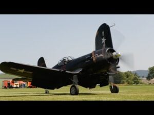 2400HP Chance Vought Corsair F4U-5NL “Flying Nightmares” – RAW SOUND, NO MUSIC