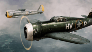When A German Ace Taunted A P-47C Pilot