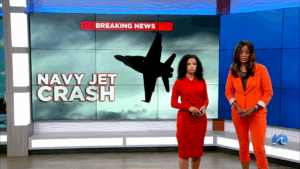 Navy Pilot Safely Rescued After Super Hornet Crash Off Virginia Coast
