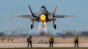 U.S. F-35s Escort Putin’s Presidential Jet After Alaska Meeting With Trump