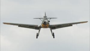 The First Flight of Bf 109 E-4 “Rote 12”