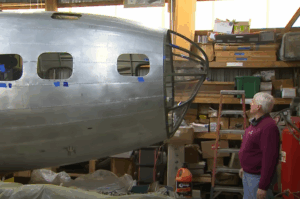 Suburban Man Restores 75-Foot WWII Aircraft to Its Former Glory