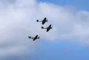 Watch a Rare WWII Formation Featuring Spitfire, Hurricane, and P-51 Mustang Together