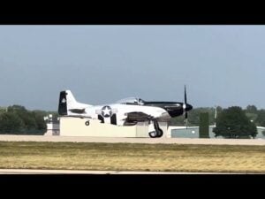 P-51D Mustang “Quick Silver” Demo at Oshkosh Airshow