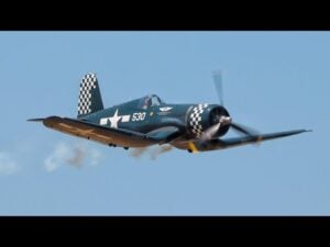 The Whistling death FG-1D Corsair Aerobatic demo