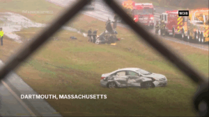 Two Killed as Plane Crashes onto Massachusetts Highway During Morning Storm