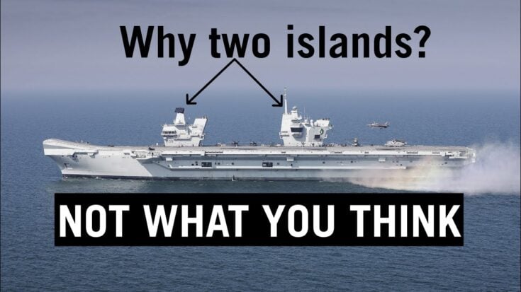 Why Britain’s Aircraft Carriers Have Two Islands Instead of One