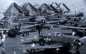 Watch WWII Carrier Operations Aboard USS Enterprise CV-6 with F6F Hellcats and SB2C Helldivers