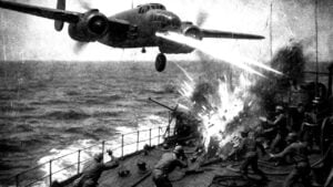When A B-25’s Eight-Gun Nose Ripped A Ship to Pieces in Seconds