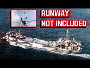 An Aircraft Carrier Without A Deck?