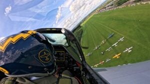 P-51D “Frances Dell” Debut at Hahnweide 2025 | Full Display + Onboard Views
