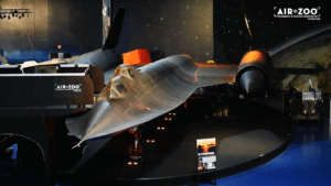 Opening an SR-71 Blackbird Cockpit