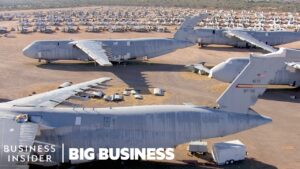 How the World’s Largest Boneyard Stores 3,100 Abandoned Planes