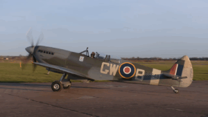 Spitfire Mk.IX BS548 Returns to the Air at Duxford Ahead of Historic Move to Australia