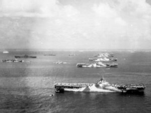 On This Day in WWII (1944): Task Force 58 Launches Carrier Air Attacks on Kwajalein to Destroy Japanese “Betty” Bombers at Eniwetok