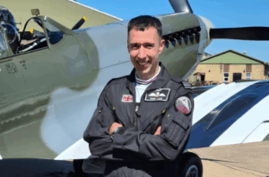 See a Historic Spitfire Repainted in Tribute to Fallen RAF Pilot Mark Long