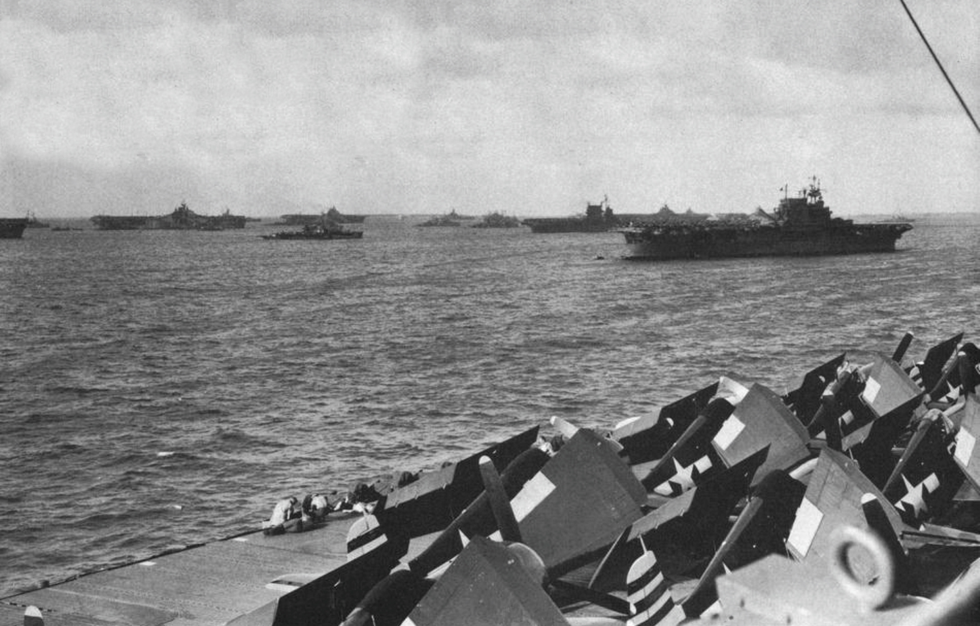 On This Day in WWII (1944): Task Force 58 Launches Carrier Air Attacks ...