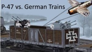 How Effective Were P-47s Against German Trains?