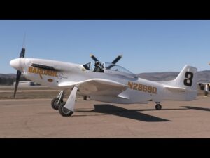 Legendary P-51 Mustang ‘Bardahl Special’ High Speed Fly-By