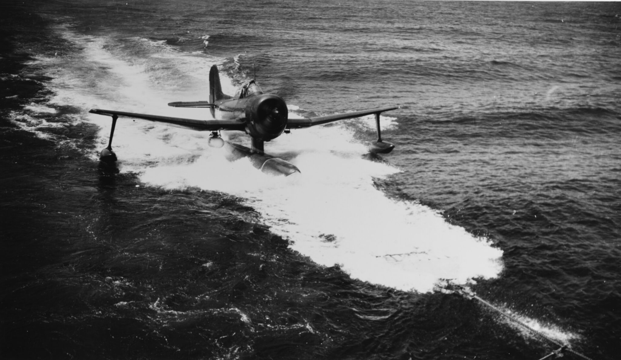 On This Day in WWII (1944): Curtiss SC Seahawk Completes First Flight ...