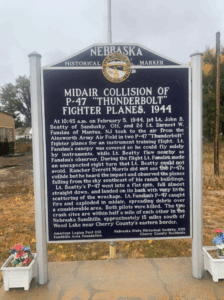 On This Day in WWII (1944): Two P-47 Thunderbolts Collide Midair Over Nebraska, Killing Pilots Beatty and Fanslau