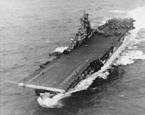 WWII Naval Losses (1944): Japanese ‘Betty’ Bomber Torpedoes USS Intrepid and Forced Out of Combat for Months