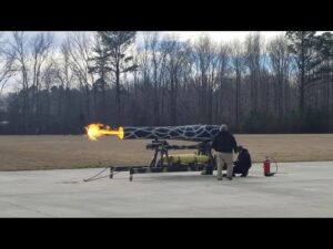 Pulse Jet engine from a V1 Flying Bomb