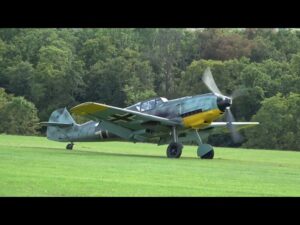 Messerschmitt Bf 109 E “Red 12” – Arrival at OTT Hahnweide 2025