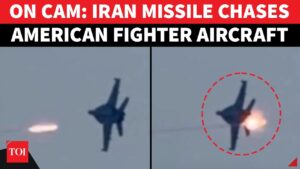 Iranian Missile Nearly Hits US Super Hornet During Low-Level Strafing Run Over Chabahar