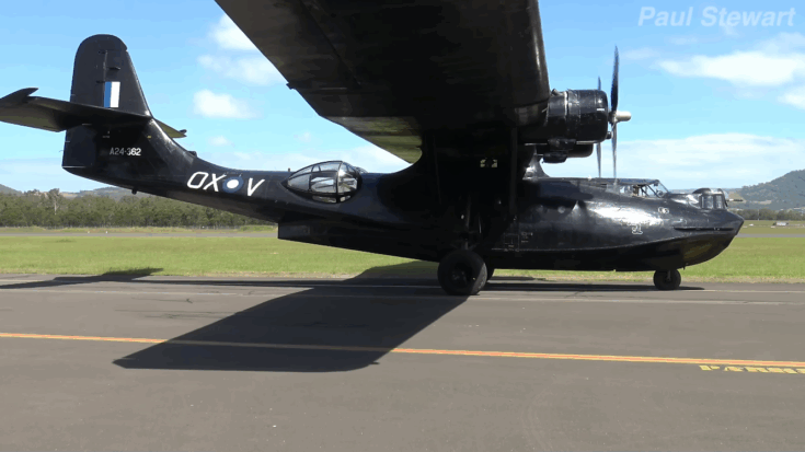 Legendary PBY Catalina Engine Run and Takeoff In 4K - World War Wings