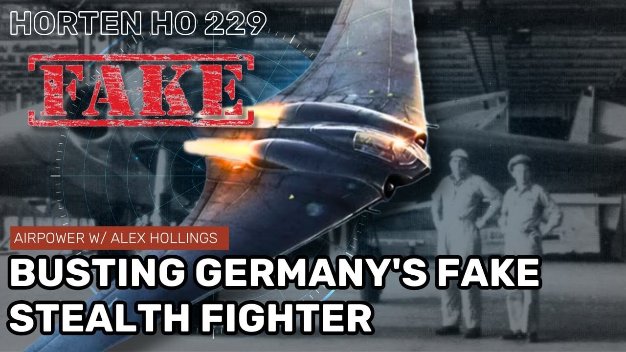 The Truth About the Ho 229 and WWII Stealth Claims - World War Wings