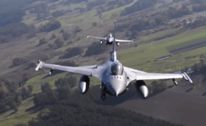 Romania Deploys F-16 Fighter Jets After Russian Drone Enters Its Airspace