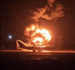 Israel Destroys Khamenei’s Personal Aircraft at Tehran Airport