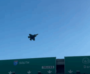 Watch F-35 Screams Across San Diego Interstate in Stunning Low Pass