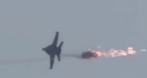 Watch: Super Hornet Narrowly Avoids Missile After Suspected Iranian MANPADS Fired
