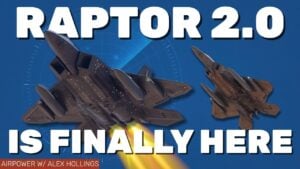 America’s Heavily Upgraded F-22 Raptor Breaks Cover for the First Time