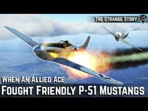 When an Allied Ace Actually FOUGHT Against P-51 Mustangs