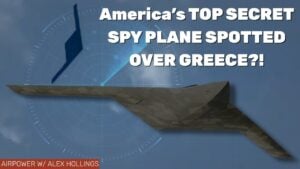 America’s Top Secret Spy Plane Spotted Over Greece