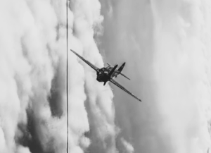 WWII Footage: 1944 USAAF Gun Camera Films Show Fighter Kills Over Europe