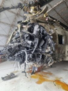 WATCH: US Chinook Damaged By Drone